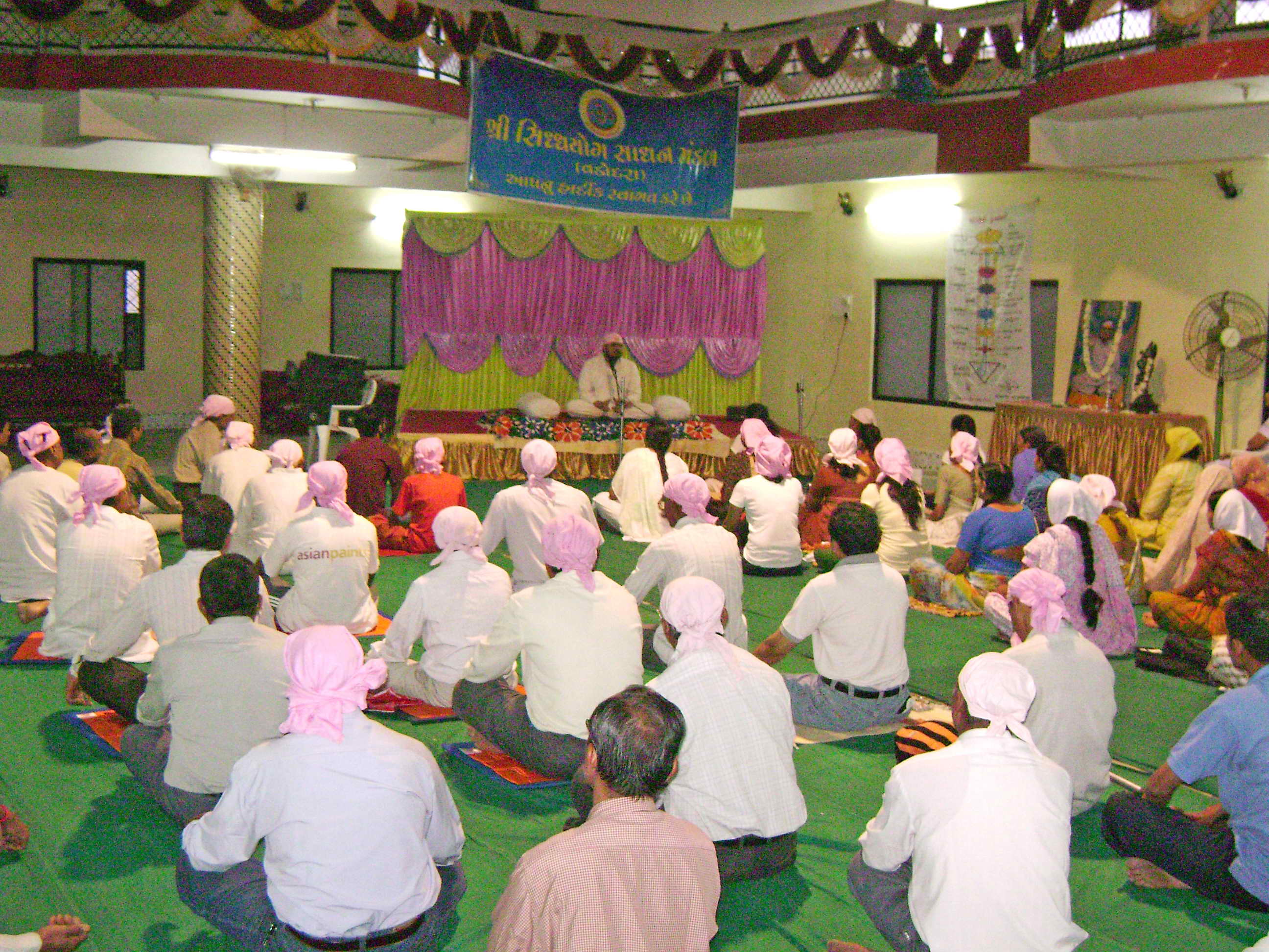 Guruji at baroda in Kundalini shaktipat shibir